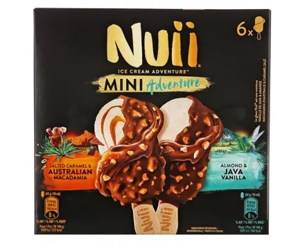 Nuii Mini Vanille & Macadamia 6x55ml
