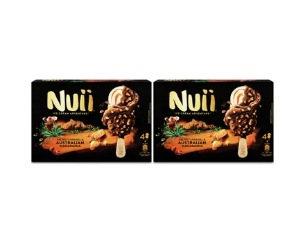 Nuii Salted Caramel & Australian MaCadamia 2x4x90ml