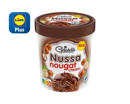 Nussa nougat Eisbecher