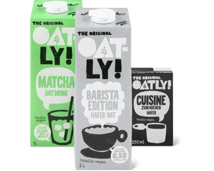 Oatly Milchalternativen
