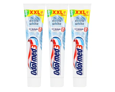 Odol-med3 Extra White 3x 125ml