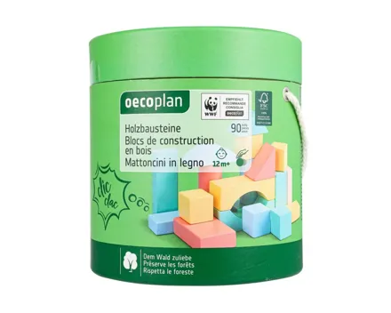 Oecoplan Holzbausteine, 90-teilig 12+ Monate