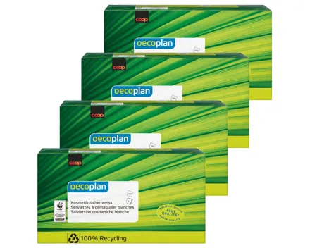 Oecoplan Kosmetiktücher FSC 100 Stück 4x 100St