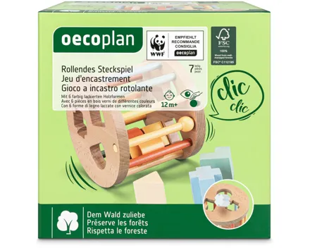 Oecoplan rollendes Steckspiel 12+ Monate