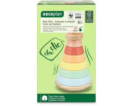 Oecoplan Roly Poly Motorikspielzeug 8 teilig 12+ Monate