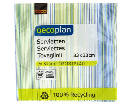 Oecoplan Servietten ColourLine 33cm 20 Stück