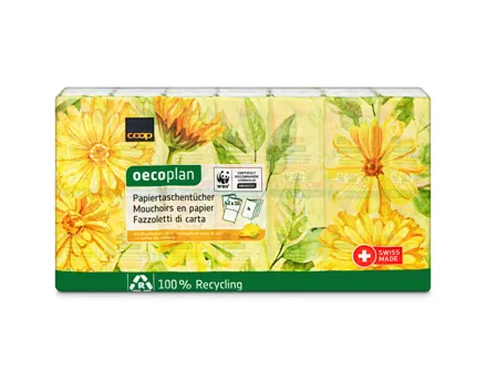 Oecoplan Taschentücher Calendula Fsc® Recycled 42x10 Stück