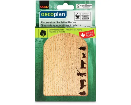 Oecoplan Untersetzer für Raclette-Pfanne 2 Stück