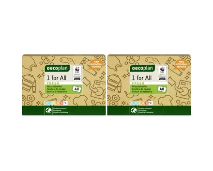 Oecoplan Waschstreifen Fresh 2x48 Stück