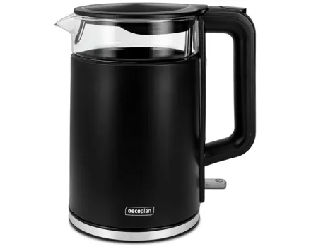 Oecoplan Wasserkocher schwarz