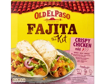 Old El Paso Crispy Chicken Fajita Kit