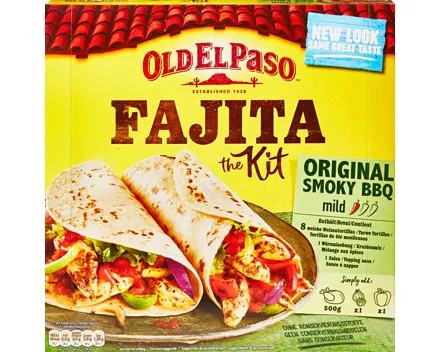 Old El Paso Fajita Kit Original Smoky BBQ