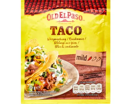 Old El Paso Taco Würzmischung