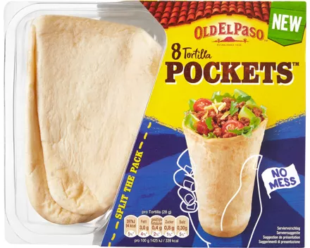 Old El Paso Tortilla Pockets