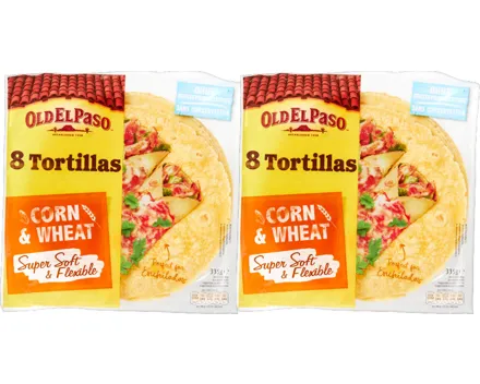 Old El Paso Tortillas Mais & Weizen