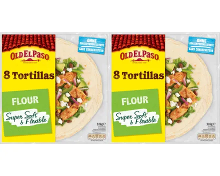 Old El Paso Weizen-Tortillas
