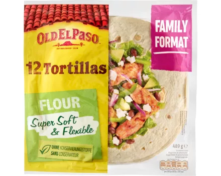 Old El Paso Weizen-Tortillas