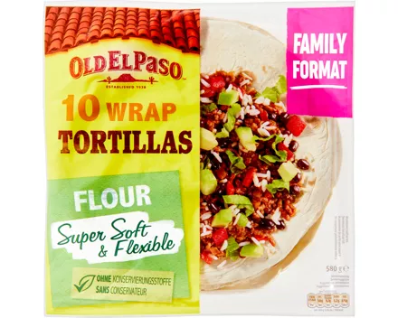 Old El Paso Wrap Weizen-Tortillas