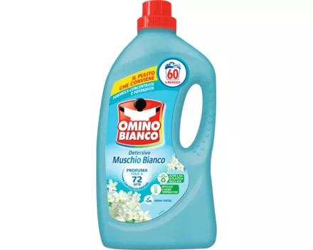 Omino Bianco Flüssigmittel White Musk 60 Waschgänge
