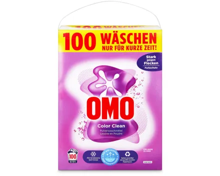 Omo Pulver Color 100 Waschgänge