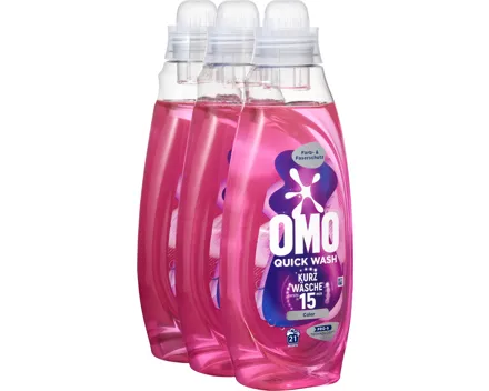 Omo Waschgel Quick Wash Color
