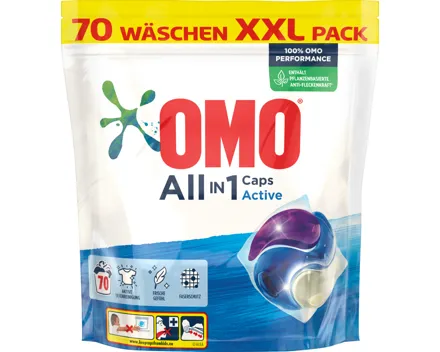 Omo Waschmittel All in 1 Caps Active