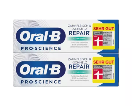 Oral-B Zahnpasta Pro-Science Extra Frisch 2 x 75 ml