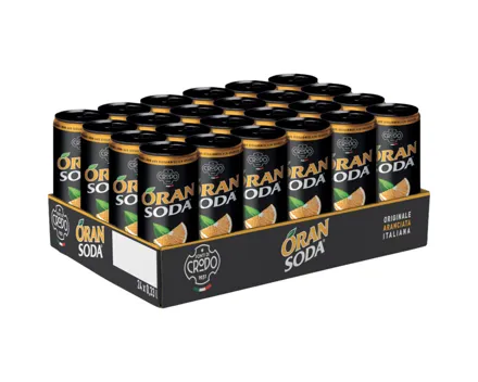 Oran Soda l'Aranciata 24x33cl