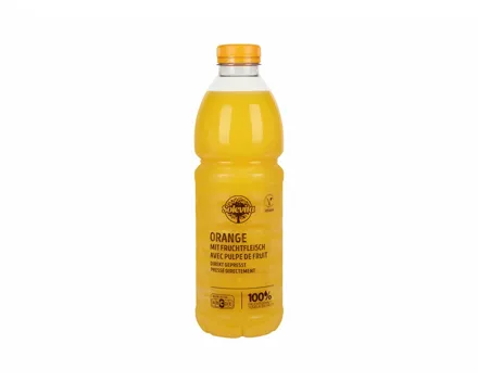 Orangensaft direkt gepresst