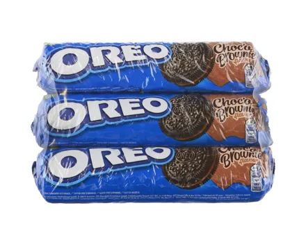 Oreo Choco Brownie Biscuit Rolle 3x154g