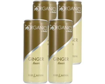 Organics by Red Bull Ginger Beer 4x 25cl