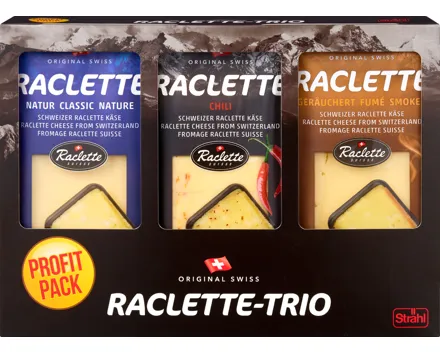 Original Swiss Raclette-Trio