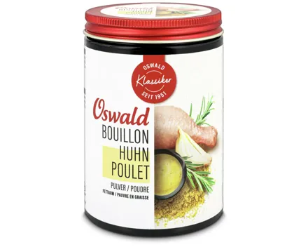 Oswald Hühnerbouillon Fettarm Pulver