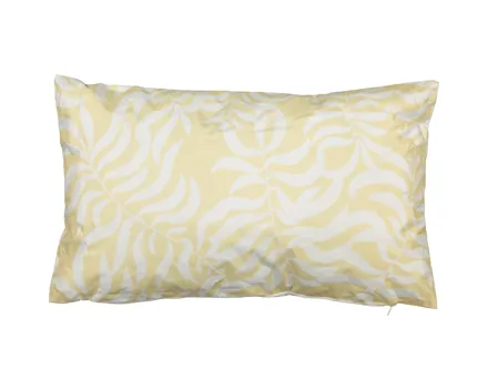 Outdoor-Zierkissen exotisch weiss 30 x 50 cm