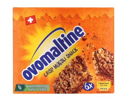 Ovo Crisp Müesli Snack 6 x 25 g