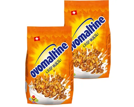 Ovomaltine Crisp Müesli 2x500g