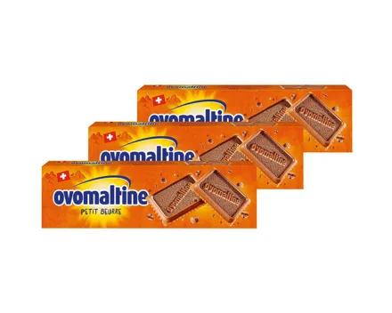 Ovomaltine Petit Beurre Guezli Ovo-Schokolade 3x145g