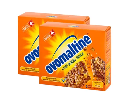 Ovomaltine Riegel Crisp Müesli