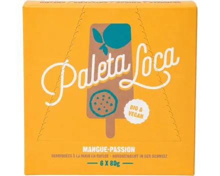 Paleta Glace Mango & Passion Bio 6x80ml