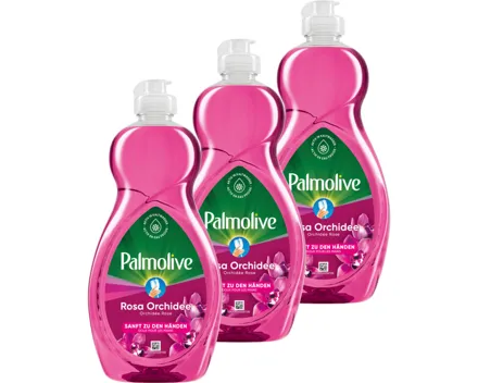 Palmolive Handgeschirrspülmittel Rosa Orchidee, 3 x 500 ml