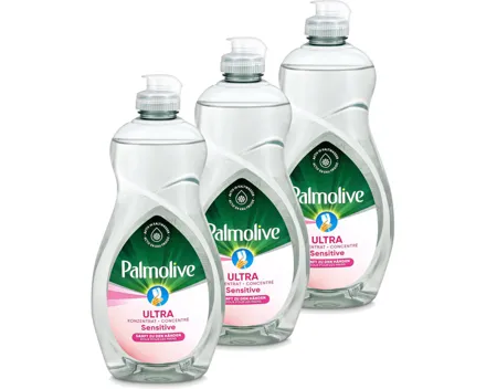 Palmolive Handgeschirrspülmittel Sensitive, 3 x 500 ml