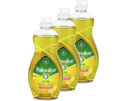 Palmolive Handgeschirrspülmittel Ultra Zitrone, 3 x 500 ml