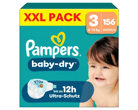 Pampers Baby Dry Gr.3 XXL Pack 156 Stück