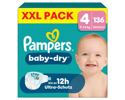 Pampers Baby Dry Gr.4 XXL Pack 136 Stück