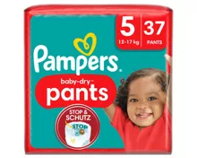 Pampers Baby-Dry Pants Grösse 5, 12-17kg, 37 Stück