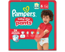 Pampers Baby Dry Pants Grösse 6 Extra Large 13-19kg 32 Stück
