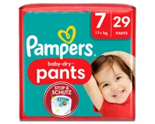 Pampers Baby-dry Pants Grösse 7, 29 Windeln