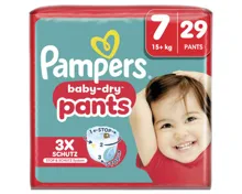 Pampers Baby Dry Pants Grösse 7 Extra Large 15+kg 29 Stück
