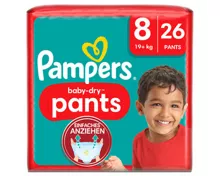Pampers Baby-Dry Pants Grösse 8, 26 Windeln
