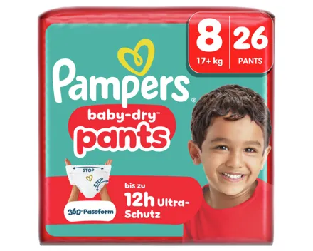 Pampers Baby Dry Pants Windeln Gr.8 Extra Large 17+kg 26 Stück